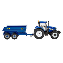New Holland T6 + NC tentinė priekaba B43268