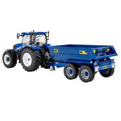 New Holland T6 + NC tentinė priekaba B43268