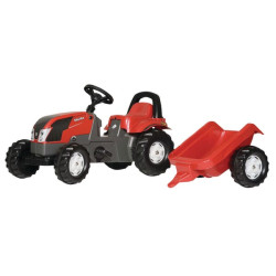 Pedalinis traktorius su priekaba, Valtra, nuo 2,5 metų amžiaus, rollyKid by Rolly Toys R01252
