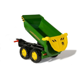 Priekaba, John Deere, žalia/geltona, nuo 3 metų, Rolly Toys R12216 rollyHalfpipe