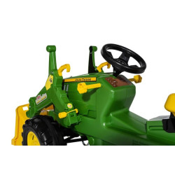 Pedalinis traktorius, John Deere 7310R su priekiniu krautuvu R730034