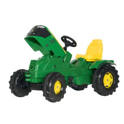 Pedalinis traktorius, John Deere 6210R, nuo 3 metų amžiaus, Rolly Toys R60106 rollyFarmtrac