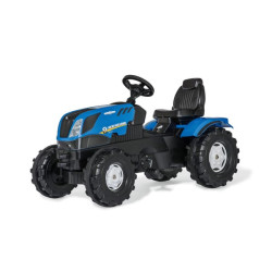 Pedalinis traktorius, New Holland T7, nuo 3 metų, Rolly Toys R60129 rollyFarmtrac