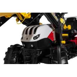 Pedalinis traktorius, Steyr 6300 TERRUS CVT su priekiniu krautuvu R730001