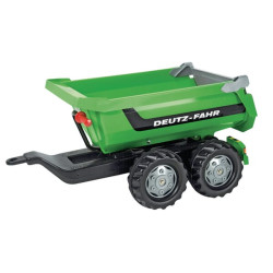 Priekaba, Deutz Fahr, žalia, nuo 3 metų, Rolly Toys R12224 rollyHalfpipe