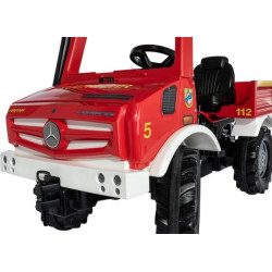 Pedalinis traktorius, Mercedes Benz, Unimog Fire Brigade, nuo 3 metų, rollyUnimog by Rolly Toys R038220