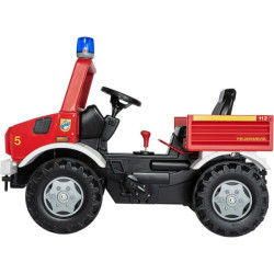 Pedalinis traktorius, Mercedes Benz, Unimog Fire Brigade, nuo 3 metų, rollyUnimog by Rolly Toys R038220