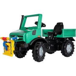 Pedalinis traktorius, Mercedes Benz, Unimog Forestry, nuo 3 m., rollyUnimog by Rolly Toys R038244