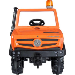 Pedalinis traktorius, Mercedes Benz, Unimog Service transporto priemonė, oranžinė, nuo 3 metų, rollyUnimog by Rolly Toys R038237