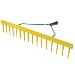 Plastikinis grėblys 640 mm 16 dantų 656025