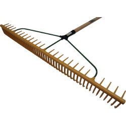 Šieno grėblys su 48 dantų rankena 656096