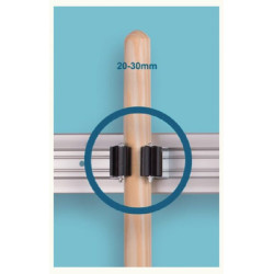 Prax rankenos spaustukas 25 mm 2 vnt 1107410