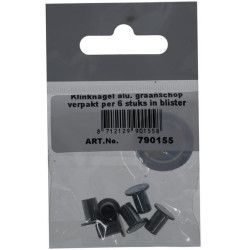 Klinknagels voor slijtstrip 6st 790155P006