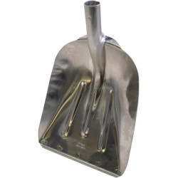 Aliuminio grūdų semtuvas su snapeliu, be rankenos 1552KR