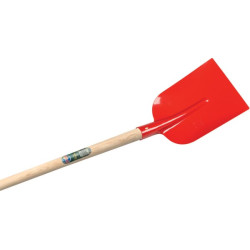 Betono kastuvas 1/2" raudonas + T formos rankena 110 cm 780966