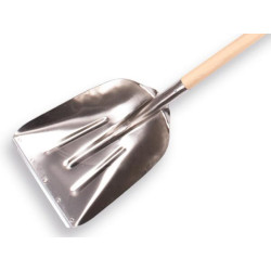 Grūdų kastuvas aliuminis + juostelė + rankena 130 cm. 790560MB