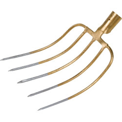 Mėšlo šakių rankena be šakių, 5 dantukų, 310x240 mm, ES54521