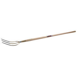 Šieno šakutė, 3 daikčių, +135 cm rankena, 2057KR