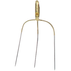 Šieno šakutė su rankena, 3 šakių, 370x320mm, ES54496