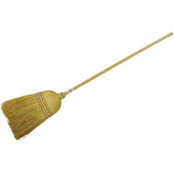 Ryžių šiaudų šluota su rankena 1490210