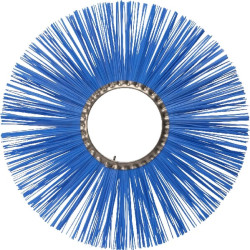 Rotacinis šepetys, polietileninis, 550x7" / 180, mėlynas, Ø 2,2 mm, 1715157550