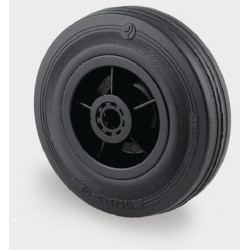 Vientisas ratas, 250 mm skersmens, Ø20, PVR2505020