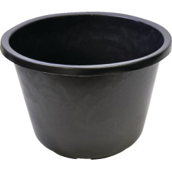 Plastikinis konteineris, juodas, 45L Ø520x330mm Gripline VV610100