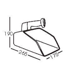 Plastikinis samtelis pašarams 1622113002