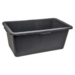 Plastikinis konteineris juodas 65L 720x400x300mm 1626168065