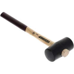 Guminis plaktukas, kietas, 40 mm, HA226E0