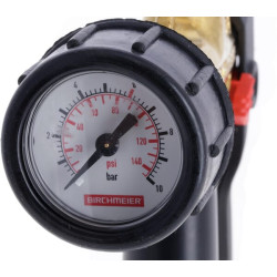 1/2 colio skersmens pistoleto rankena su manometru 12051501