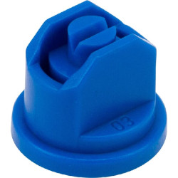 Plokščias vėduoklinis antgalis SM 80° 03 mėlynas plastikinis Gloria 511610029GL