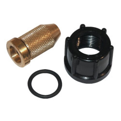 Alkūninė jungtis su O formos žiedu, plastikinė 203P