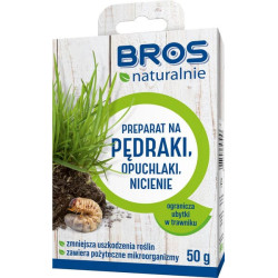 BROS NATURALLY priemonė nuo lervų, apvaliųjų kirmėlių ir šakniastraubliukų, 50 g 15941992