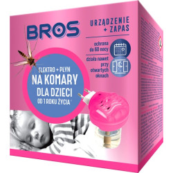 Vaikams skirtas „Uodų“ tipo garintuvas su skysčio papildymu, 60 naktų 1594453