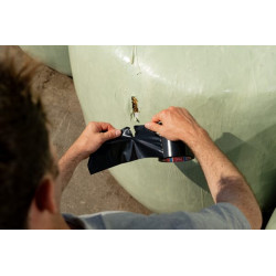 Siloso uždengimo juosta 4648 juoda 33 m x 100 mm T046480000200