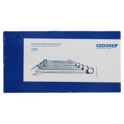 Kombinuotų veržliarakčių rinkinys, 8 dalių, SL1B080