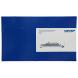 Kombinuotų veržliarakčių rinkinys, ypač ilgas, 8–22 mm, 11 dalių 7XL0111GED