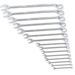 Kombinuotų veržliarakčių rinkinys, 15 dalių, SL1B0115