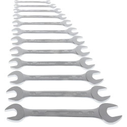 Dvigubų atvirų veržliarakčių rinkinys 6-32 mm (12 vnt.) 612GED