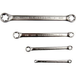 Plokščių žiedinių veržliarakčių „Torx“ rinkinys 59TXJ4