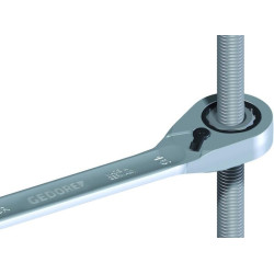 Kombinuotas terkšlinis raktas 16 mm, Gedore SL7UR16