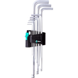 Šešiakampių raktų rinkinys, 9 dalys, SC950PKL9SMN