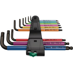 Šešiakampių raktų rinkinys, 9 dalys 05022089001WERA