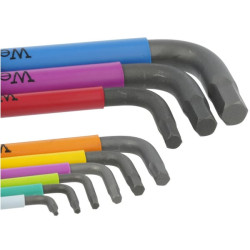 Kampinių šešiakampių raktų rinkinys 950/9 Hex-Plus 05022210001