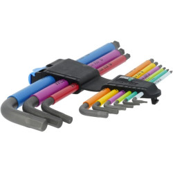 Kampinių šešiakampių raktų rinkinys 950/9 Hex-Plus 05022210001