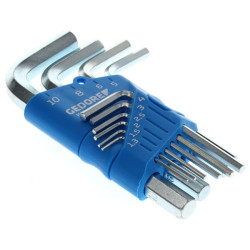 Šešiakampių raktų rinkinys, 10 dalių SLH4210