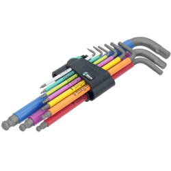 Kampinių atsuktuvų rinkinys, 9 dalys SC073593