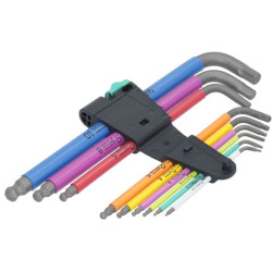 Kampinių atsuktuvų rinkinys, 9 dalys SC073593