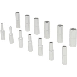 1/4 colio 6 kampų galvučių rinkinys, 13 dalių 1804922013KR